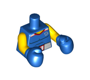LEGO Bleu Brawny Boxer Torse (973 / 97149)