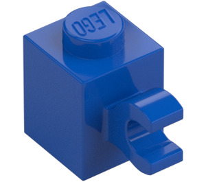 LEGO Blu Mattoncino 1 x 1 con Clip orizzontale (60476 / 65459)