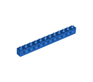 LEGO Blue Brick 1 x 12 with Holes (3895)