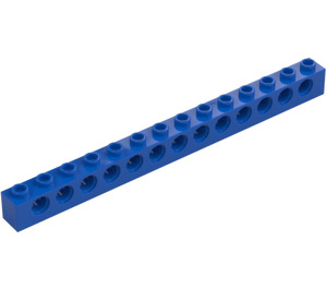 LEGO Blue Brick 1 x 14 with Holes (32018)