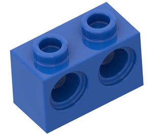 LEGO Blue Brick 1 x 2 with 2 Holes (32000)