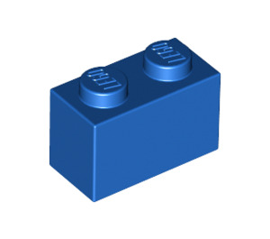 LEGO Bleu Brique 1 x 2 avec tube inférieur (3004 / 93792)