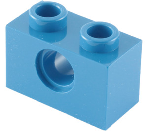 LEGO Blue Brick 1 x 2 with Hole (3700)