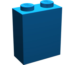 LEGO Bleu Brique 1 x 2 x 2 avec support d'essieu intérieur (3245)