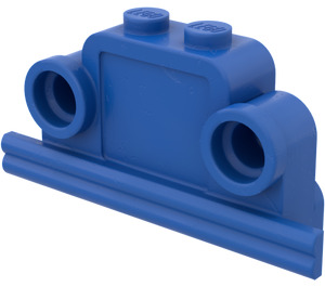 LEGO Blu Mattoncino, 1 x 4 x 2 Bell Shape con Headlights