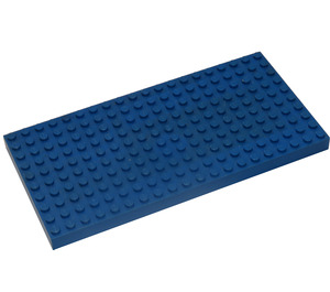 LEGO Sininen Palikka 10 x 20 ilman pohjaputkia, "+"-ristituella