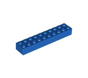 LEGO Blau Backstein 2 x 10 (3006 / 92538)