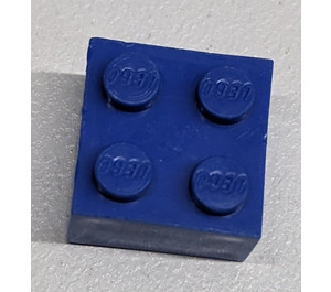 LEGO Blue Brick 2 x 2 without Bottom Tubes