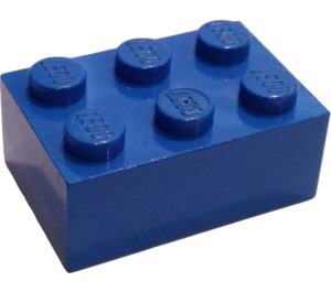 LEGO Blue Brick 2 x 3 without Internal Supports