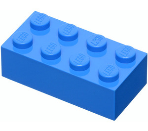 LEGO Niebieski Cegła 2 x 4 (3001 / 72841)