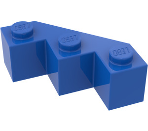 LEGO Blue Brick 3 x 3 Facet (2462)