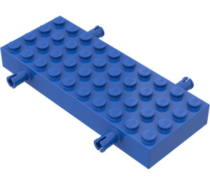 LEGO Blau Backstein 4 x 10 mit Rad Holders (30076 / 66118)