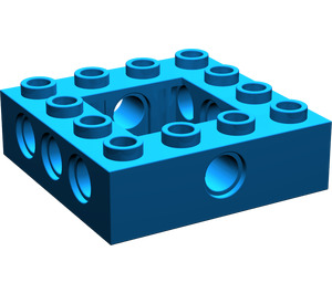 LEGO Blau Backstein 4 x 4 mit Open Center 2 x 2 (32324)