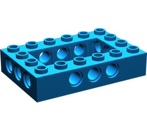 LEGO Blue Brick 4 x 6 with Open Center 2 x 4 (32531 / 40344)