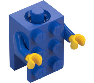 LEGO Blauw Steen Kostuum met Blauw Armen en Geel Handen (38376)