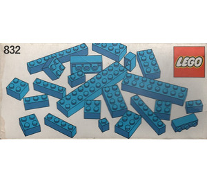 LEGO Blau Bricks Parts Pack 832