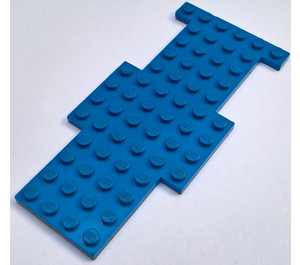 LEGO Bleu Auto Base 6 x 13