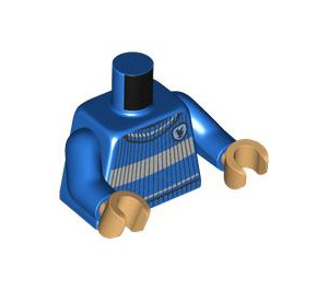 LEGO Blauw Cho Chang met Blauw Trui Minifiguur Torso (973 / 76382)