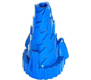 LEGO Blauw Kegel Stepped Drill met Stekels (64713)