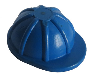 LEGO Blue Construction Helmet with Brim (3833)