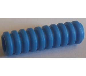 LEGO Bleu Corrugated Tuyau 2.4 cm (3 Goujons) (21164 / 23001)
