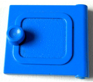 LEGO Blue Cupboard Door 2 x 6 x 7 Small