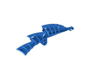 LEGO Blue Curved Spear with Fins (87827)