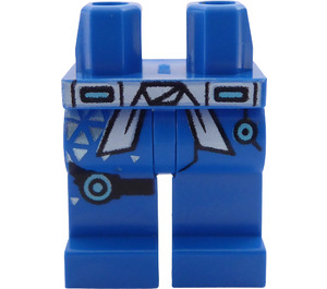 LEGO Blue Digi Jay Legs (3815)