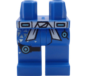 LEGO Bleu Digi Jay Jambes (3815)
