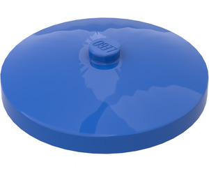 LEGO Blue Dish 4 x 4 (Solid Stud) (3960 / 30065)