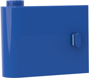 LEGO Blu Porta 1 x 3 x 2 Sinistra con cerniera piena (3189)