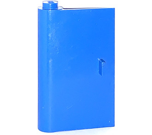 LEGO Blue Door 1 x 3 x 4 Left with Solid Hinge (445 / 3193)