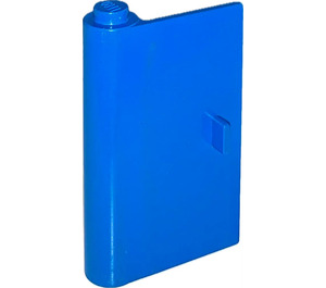 LEGO Blue Door 1 x 3 x 4 Left with Thin Handle