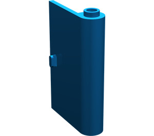 LEGO Blue Door 1 x 3 x 4 Right with Hollow Hinge (58380)