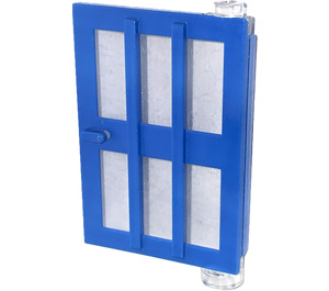 LEGO Blue Door 1 x 4 x 5 Right with 6 Panes (73312)