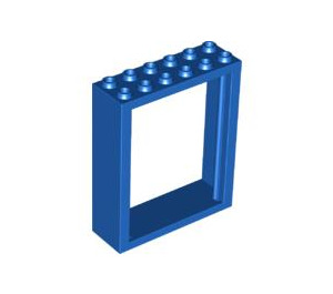 LEGO Blau Tür Rahmen 2 x 6 x 6 Freestyle (6235)
