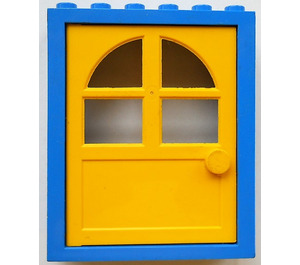 LEGO Blau Door Frame 2 x 6 x 6 with Yellow Door (75546)