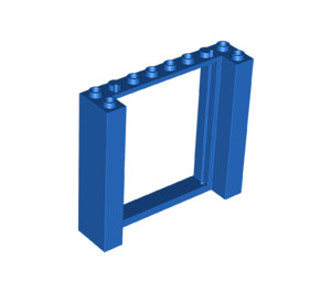 LEGO Bleu Porte Cadre 2 x 8 x 6 (80400)