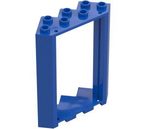 LEGO Blue Door Frame 4 x 4 x 6 Corner (28327)