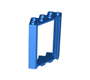 LEGO Blue Door Frame 4 x 4 x 6 Corner (28327)