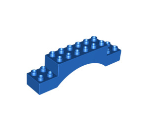 LEGO Blau Duplo Bogen Backstein 2 x 10 x 2 (51704 / 51913)