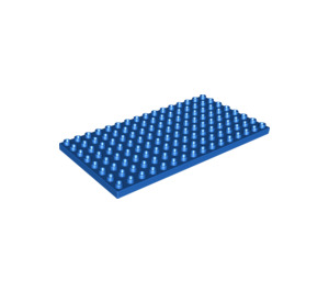 LEGO Blue Duplo Plate 8 x 16 (6490 / 61310)