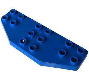 LEGO Blue Duplo Wing Plate 3 x 8 (2156)