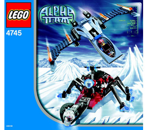 LEGO Blue Eagle vs. Snow Crawler 4745 Anweisungen