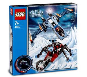 LEGO Blauw Eagle vs. Snow Crawler 4745 Packaging