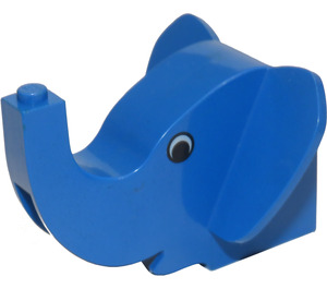 LEGO Blauw Elephant Hoofd (40192 / 82248)