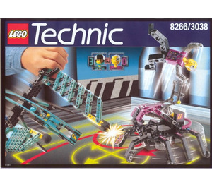 LEGO Blue Flash Versus The Arachnophob Set 8266