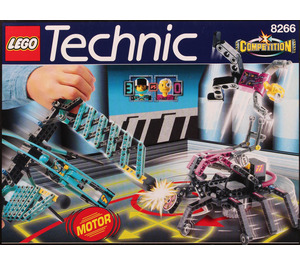 LEGO Blau Flash Versus The Arachnophob 8266 Packaging