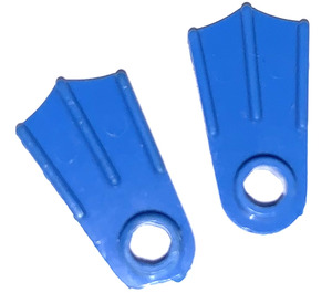 LEGO Blauw Flippers aan Sprue (2599 / 59275)