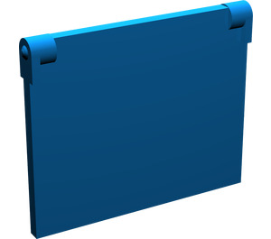LEGO Blau Glas for Fenster 1 x 4 x 3 Opening (35318 / 86210)
